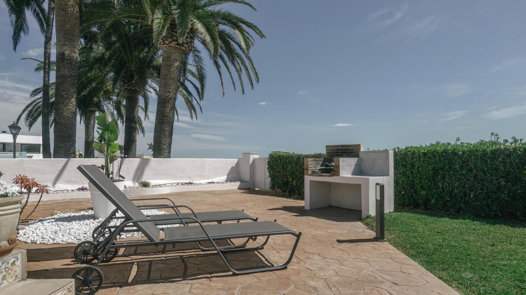 Casa Vesalia A 1A Linea De Mar Con Aa Y Wi-Fi. Villa Vinarós Buitenkant foto